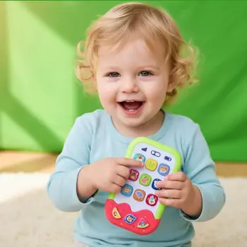 Baby Yard Learning Smart Phone With Light And Sound - განსავითარებელი სათამაშო მობილური, 2 image