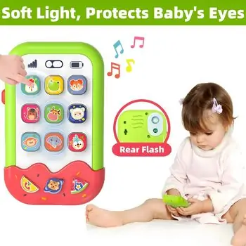 Baby Yard Learning Smart Phone With Light And Sound - განსავითარებელი სათამაშო მობილური, 6 image