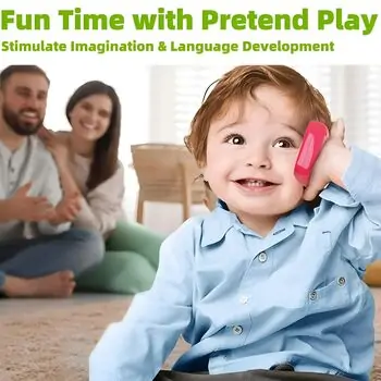 Baby Yard Learning Smart Phone With Light And Sound - განსავითარებელი სათამაშო მობილური, 4 image