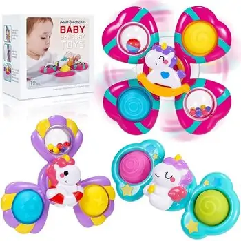 Baby Yard Spinner Toy With Suction Cup - განსავითარებელი სათამაშო