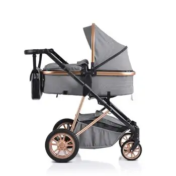Cangaroo Midas 2in1 Grey საბავშვო ტრანსფორმერი ეტლის კომპლქტი, 3 image