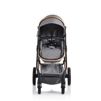 Cangaroo Midas 2in1 Grey საბავშვო ტრანსფორმერი ეტლის კომპლქტი, 9 image