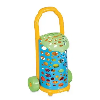 Dede 01464 BAZAAR TROLLEY სათამაშო ეტლი სამზარეულოს აქსესუარებით, 2 image