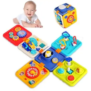 Baby Yard Musical Learning Busy Cube - განსავითარებელი სათამაშო კუბი, 3 image