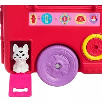 ​Barbie Chelsea Fire Truck Playset ბარბის სახანძრო მანქანა თოჯინით, 3 image