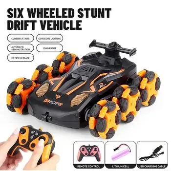 Drift Racing Car with Remote Control And Lights - სათამაშო მანქანა დისტანციური მართვით და განათებით, 3 image