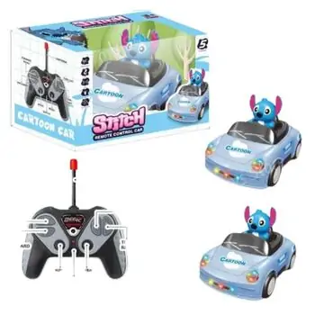 Little Stitch Remote Control Car With Spray - სტიჩის სათამაშო მანქანა დისტანციური მართვით