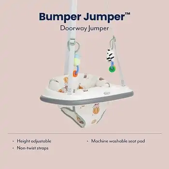 Graco Bumper Jumper Up & Away - ჯამფერი, 3 image