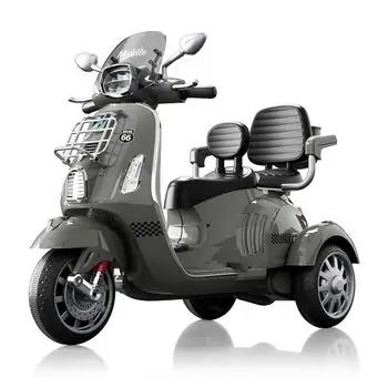 Vespa Scooter Grey - ელექტრო მოპედი, 3 image