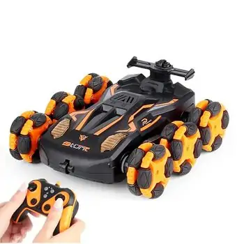 Drift Racing Car with Remote Control And Lights - სათამაშო მანქანა დისტანციური მართვით და განათებით