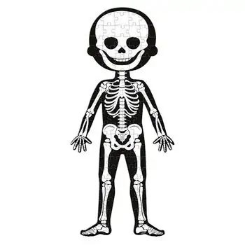 JANOD EDUCATIONAL PUZZLE HUMAN BODY J02681 ანატომიური ასაწყობი ფაზლი, 5 image