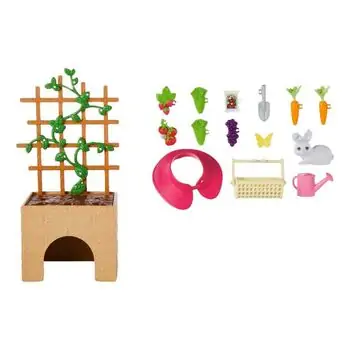 Barbie Doll Gardening Playset With Pet And Accessories მებაღე ბარბი, 5 image