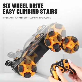 Drift Racing Car with Remote Control And Lights - სათამაშო მანქანა დისტანციური მართვით და განათებით, 4 image