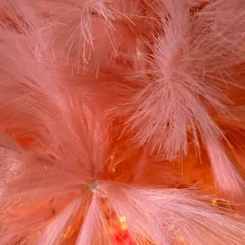 Pink Feather Christmas Tree 210 CM - ნაძვის ხე ბუმბულის წიწვებით, 4 image