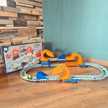Rapid World Track With Double -Sided Car - სათამაშო ტრასა, 4 image