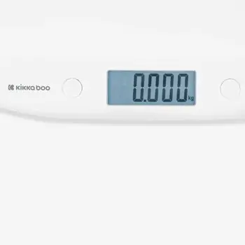 KikkaBoo Digital baby scale Lyra White - ჩვილის ელექტრო სასწორი, 6 image