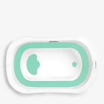 KikkaBoo Foldable Bathtub Fiji Mint ჩვილის დასაკეცი აბაზანა, 6 image