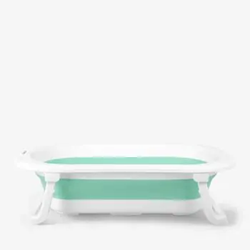 KikkaBoo Foldable Bathtub Fiji Mint ჩვილის დასაკეცი აბაზანა, 4 image