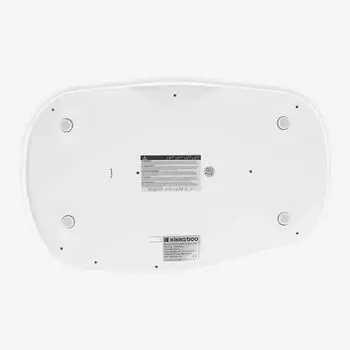 KikkaBoo Digital baby scale Lyra White - ჩვილის ელექტრო სასწორი, 5 image