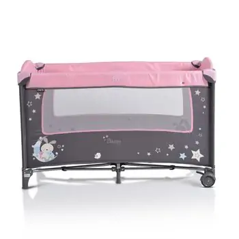 Cangaroo Sleepy Pink ორ დონიანი საწოლ-მანეჟი, 4 image