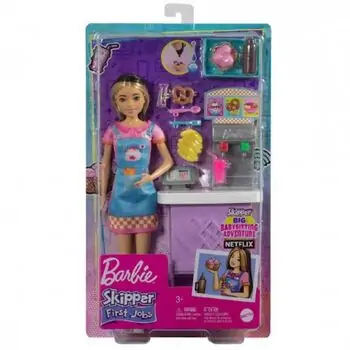 Barbie Skipper Doll And Snack Bar Playset ბარბის თოჯინა აქსესუარებით, 7 image