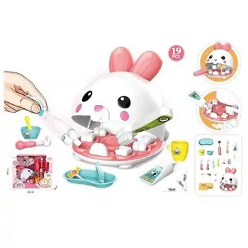 Rabbit Dentist Playing Set for Kids - საბავშვო ვეტერინარული ნაკრები, 2 image
