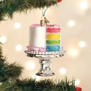 Cake On Stand Hanging Decoration - ნაძვის ხის სათამაშო, 2 image