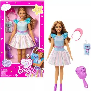 My First Barbie With Bunny ბარბის თოჯინა აქსესუარებით