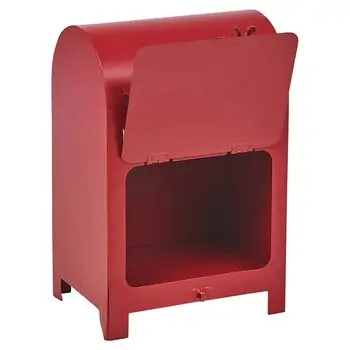 Metal Mail Box With Christmas Design - საახალწლო წერილების ყუთი, 3 image