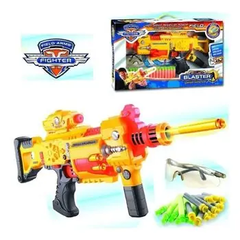 Jack Royal Field Arms Fighter Space Blaster - სათამაშო თოფი აქსესუარებით