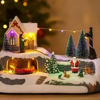 Christmas Village With Led - საახალწლო აქსესუარი განათებით, 2 image