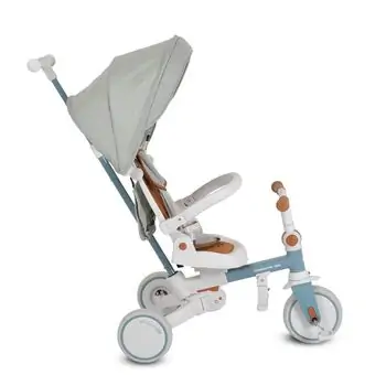 Byox Tricycle Compacto  4 in1 Blue - სასეირნო ველო-ეტლი, 3 image