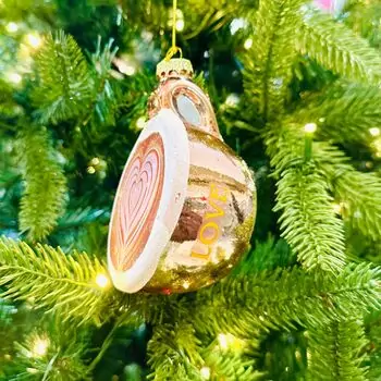 Coffee Cup Hanging Decoration - ნაძვის ხის სათამაშო