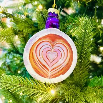 Coffee Cup Hanging Decoration - ნაძვის ხის სათამაშო, 2 image