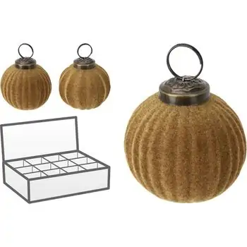 Full Velvet Christmas Ball Hanging Decoration - ნაძვის ხის სათამაშო