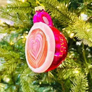 Coffee Cup Hanging Decoration - ნაძვის ხის სათამაშო