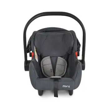 Cangaroo Alma 3 In 1 Dark Grey with I-Size CarSeat საბავშვო ტრანსფორმერი ეტლი, 22 image