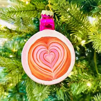 Coffee Cup Hanging Decoration - ნაძვის ხის სათამაშო, 2 image