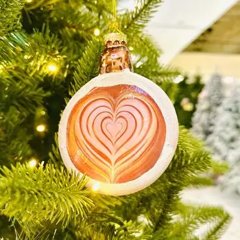 Coffee Cup Hanging Decoration - ნაძვის ხის სათამაშო, 2 image