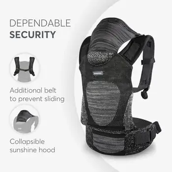 KikkaBoo Hoody Fly knit Grey - კენგურუ, 3 image