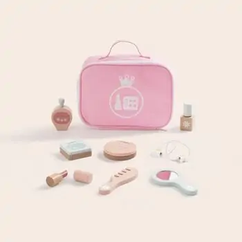 Tooky Toy Pink Make-up Set - ხის განსავითარებელი სათამაშო საპრანჭაო ნაკრები, 2 image