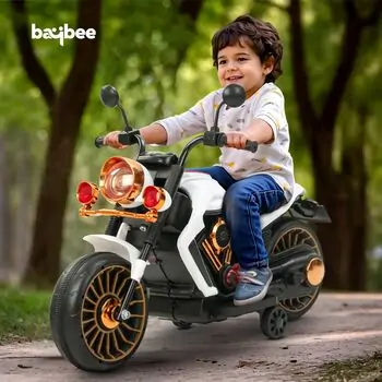 Harley Motorcycle White - ელექტრო მოტოციკლი, 2 image