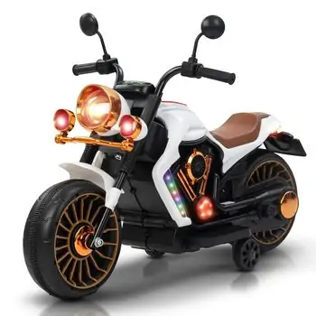 Harley Motorcycle White - ელექტრო მოტოციკლი