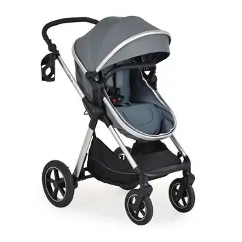 Moni 3 In 1 Set Alina Titanium-Grey - საბავშვო ტრანსფორმერი ეტლის კომპლექტი, 10 image