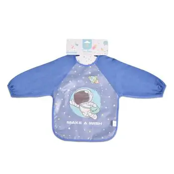 Cangaroo Baby bib with sleeve Tea Time 2002 blue - წინსაფარი