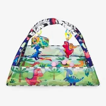 KikkaBoo Playmat  Dino Forest With 18 Balls - განსავითარებელი ხალიჩა, 3 image