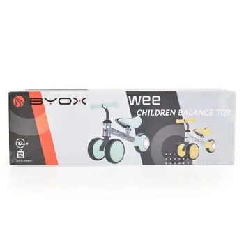 Byox Mini Balance Bike Wee Pink საბავშვო ველოსიპედი (ბალანს ბაიკი), 6 image