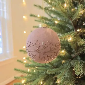Leaf Ball Hanging Decoration - ნაძვის ხის სათამაშო
