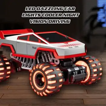 Monster RC Control Car With Lights - სათამაშო მანქანა დისტანციური მართვით და განათებით, 2 image