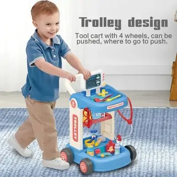 Medical Care Cute Trolley - სათამაშო საექიმო ნაკრები, 4 image